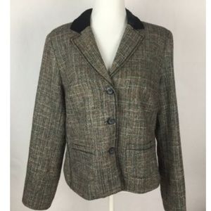 e-col-o-gie Jacket Blazer Wool Blend